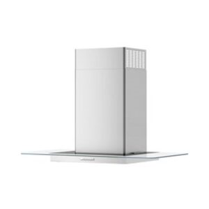 Whirlpool® 36 Inch Stainless Steel Flat Glass Wall Mount Range Hood with 400 CFM Motor Class view 2