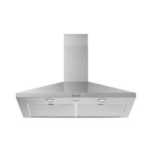Whirlpool 36 Inch Contemporary Wall Mount Range Hood view 2