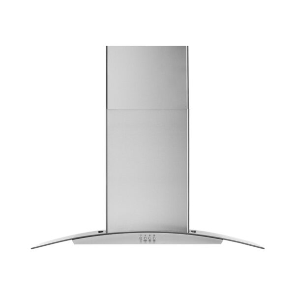 Whirlpool® 36 Inch Glass Wall Mount Range Hood with 400 CFM Motor Class