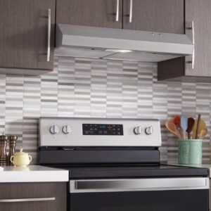 Whirlpool 30 Inch Under Cabinet Range Hood with 270 CFM Motor Class and the FIT System view 7