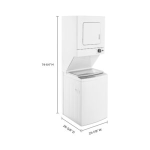 Whirlpool® 1.6 cu. ft. Electric Compact Stacked Laundry Center with Impeller Wash and Wrinkle Shield™ Option view 6