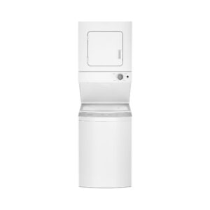 Whirlpool® 1.6 cu. ft. Electric Compact Stacked Laundry Center with Impeller Wash and Wrinkle Shield™ Option