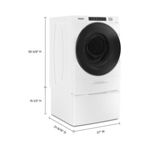 Whirlpool 4.5 cu. ft. Ventless All In One Washer Dryer with Load & Go XL Dispenser view 4