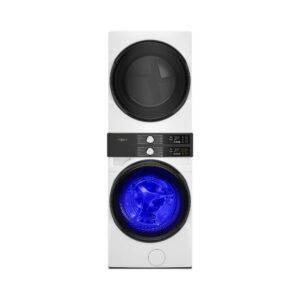 Whirlpool 4.5 Cu. Ft. Washer and 7.4 Cu. Ft. Gas Dryer Front Load Laundry Tower with UV Clean Technology and FreshFlow Vent System