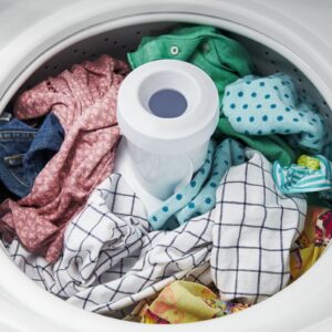 Whirlpool 3.5 Cu. Ft. Long Vent Gas Stacked Laundry Center with Dual Action Agitator view 9