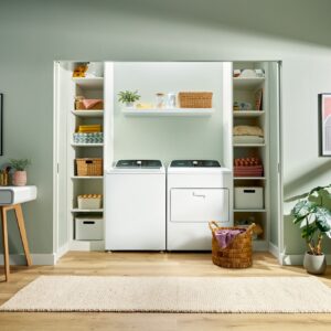 Whirlpool 4.5 Cu. Ft. Top Load Agitator Washer with Built In Faucet (WTW5025SW) view 8