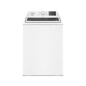 Whirlpool 4.2 Cu. Ft. Top Load Washer with 2 in 1 Removable Agitator and Soft Close Glass Lid