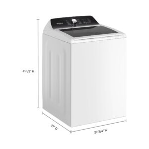 Whirlpool 4.6 Cu. Ft. Top Load Impeller Washer with Built In Faucet view 6