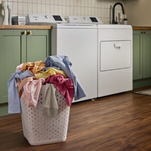 Whirlpool 4.3 Cu. Ft. Top Load Impeller Washer with Quick Wash Cycle and Soft Close Glass Lid (WTW4300SW) view 4
