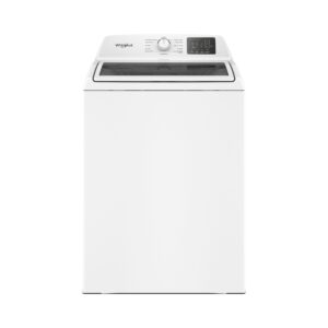 Whirlpool 4.3 Cu. Ft. Top Load Impeller Washer with Quick Wash Cycle and Soft Close Glass Lid (WTW4300SW)
