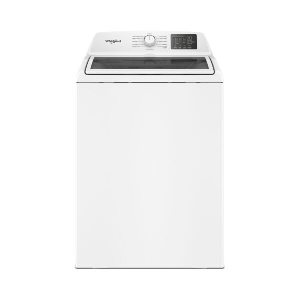 Whirlpool 4.3 Cu. Ft. Top Load Impeller Washer with Quick Wash Cycle and Soft Close Glass Lid (WTW4300SW)