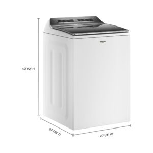 Whirlpool 5.2 to 5.3 Cu. Ft. Smart Top Load Washer with 2 in 1 Removable Agitator view 9