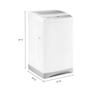Whirlpool 1.6 Cu. Ft. Compact Top Load Washer with Flexible Installation view 4