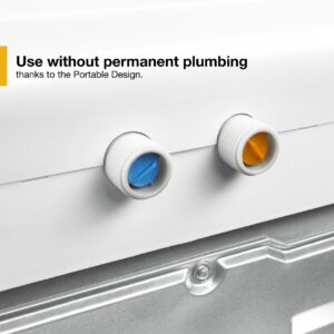 Whirlpool 1.6 Cu. Ft. Compact Top Load Washer with Flexible Installation view 9