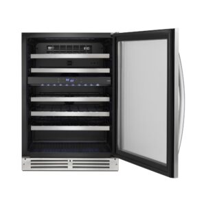 Whirlpool® 24 Inch Wide Undercounter Wine Center with 46 Bottle Wine Storage view 2