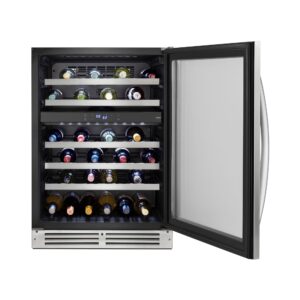 Whirlpool® 24 Inch Wide Undercounter Wine Center with 46 Bottle Wine Storage view 3