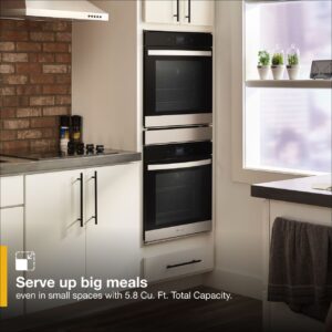 Whirlpool® 24 Inch Smart Double Wall Oven with True Convection and 5.8 Cu. Ft. Capacity view 12