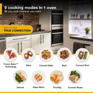 Whirlpool® 24 Inch Smart Double Wall Oven with True Convection and 5.8 Cu. Ft. Capacity view 14