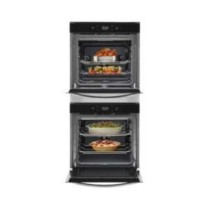 Whirlpool® 24 Inch Smart Double Wall Oven with True Convection and 5.8 Cu. Ft. Capacity view 3