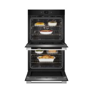 Whirlpool® 30 Inch Smart Double Wall Oven with Fan Convection and Air Fry Mode When Connected view 2