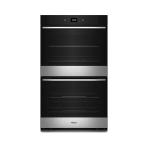 Whirlpool® 30 Inch Smart Double Wall Oven with Fan Convection and Air Fry Mode When Connected