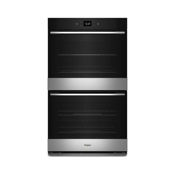 Whirlpool® 30 Inch Smart Double Wall Oven with Fan Convection and Air Fry Mode When Connected
