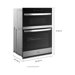 Whirlpool® 27 Inch Smart Combination Wall Oven with Air Fry Mode and Fan Convection view 8