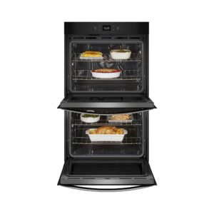 Whirlpool® 27 Inch Smart Double Wall Oven with Fan Convection and Air Fry Mode When Connected view 2