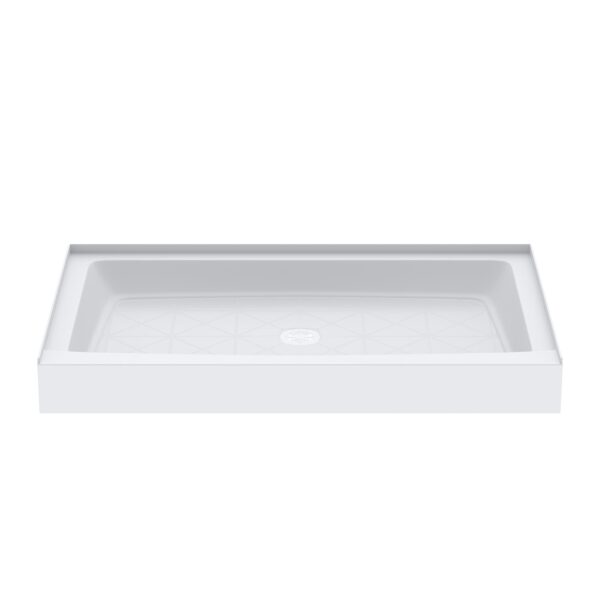 PROFLO Morenci 54″ x 34″ Rectangular Shower Base with Single Threshold and Center Drain
