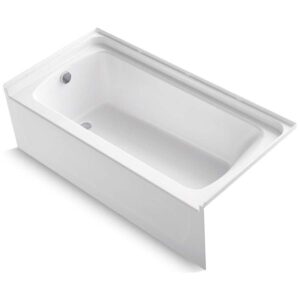 Sterling Ensemble 60" x 30" Vikrell Soaking Bathtub for Alcove Installations, ADA Compliant