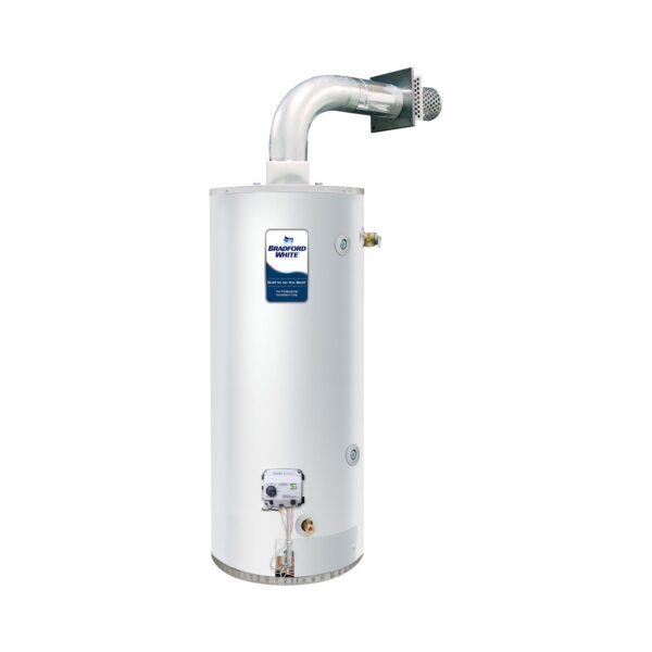 Bradford White 40 to 50 Gallon Natural Gas Direct Vent Water Heater with Defender Safety System