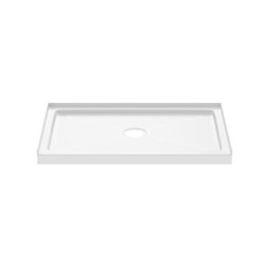 PROFLO Hammond 48 x 34 Rectangular Shower Base White