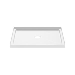 PROFLO Hammond 48 x 42 Rectangular Shower Base White