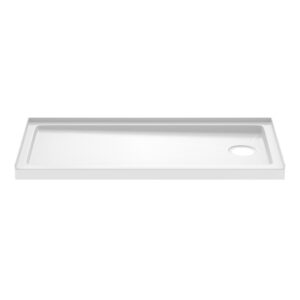 PROFLO Hammond 60″ x 30″ Rectangular Shower Base with Single Threshold view 3