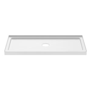 PROFLO Hammond 60 x 32 Shower Base Center Drain White