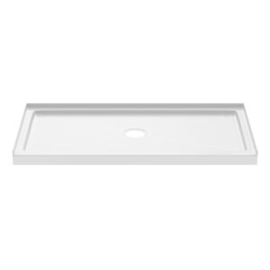 PROFLO Hammond 60 x 34 Rectangular Shower Base White