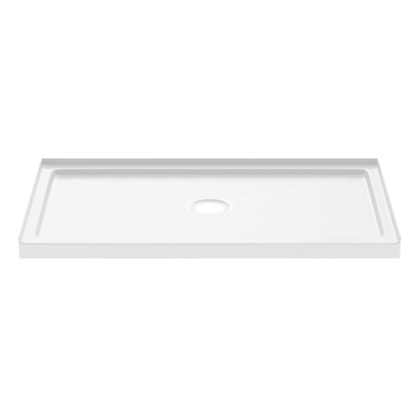 PROFLO Hammond 60″ x 36″ Rectangular Shower Base with Single Threshold and Center Drain
