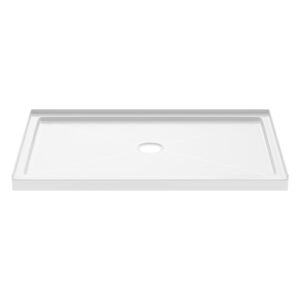 PROFLO Hammond 60 x 42 Rectangular Shower Base White