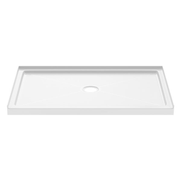 PROFLO Hammond 60″ x 42″ Rectangular Shower Base with Single Threshold and Center Drain