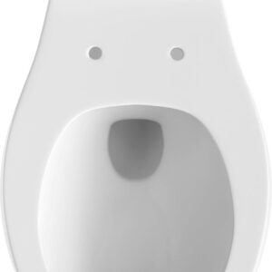 PROFLO Edgehill Round Toilet Bowl in White view 2