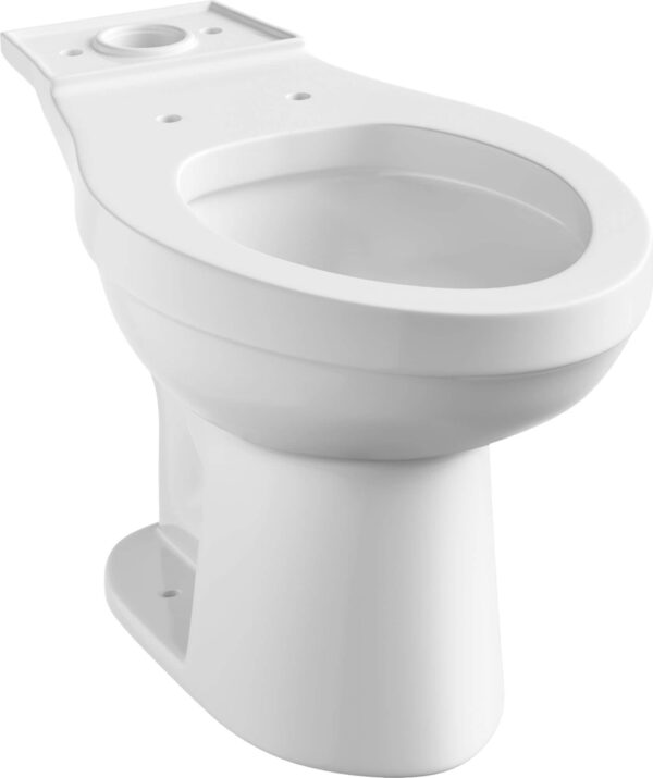 PROFLO Edgehill Round Toilet Bowl in White